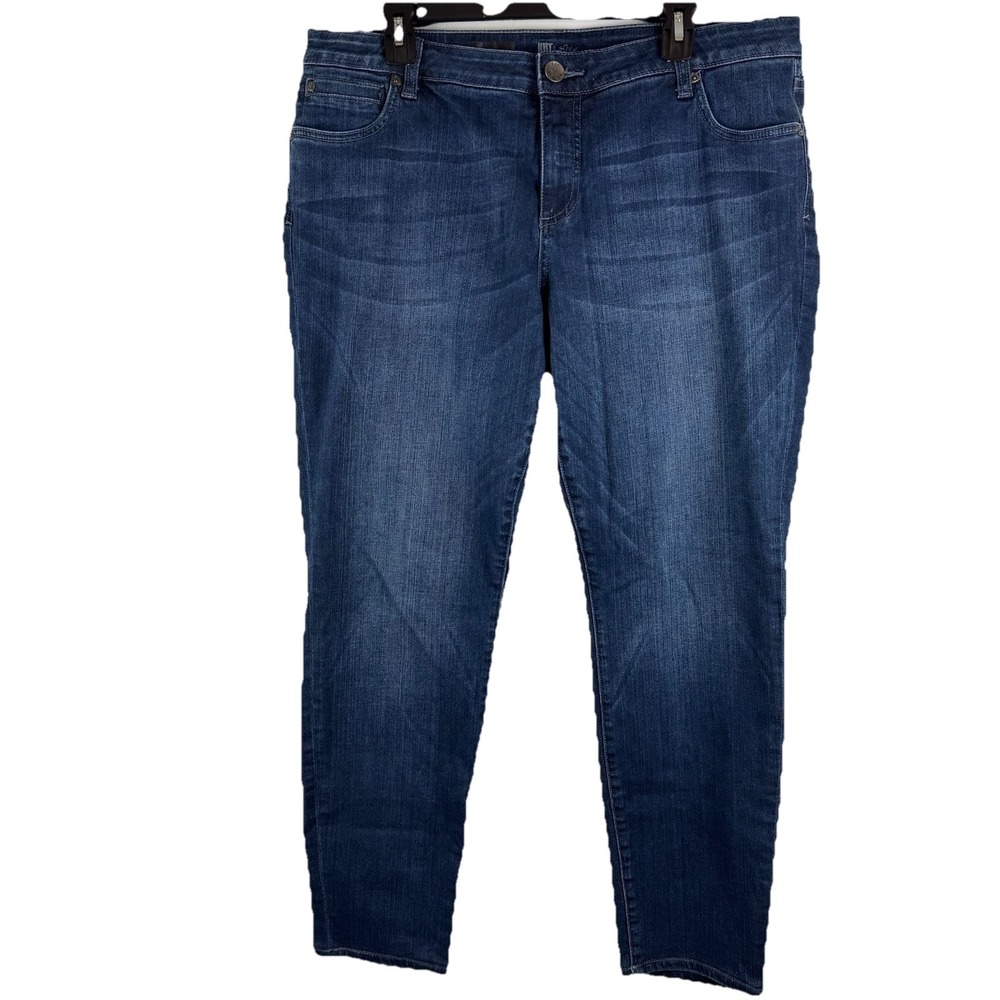 KUT FROM THE KLOTH - Diana - Womens skinny STRETCH blue denim jeans - 16W